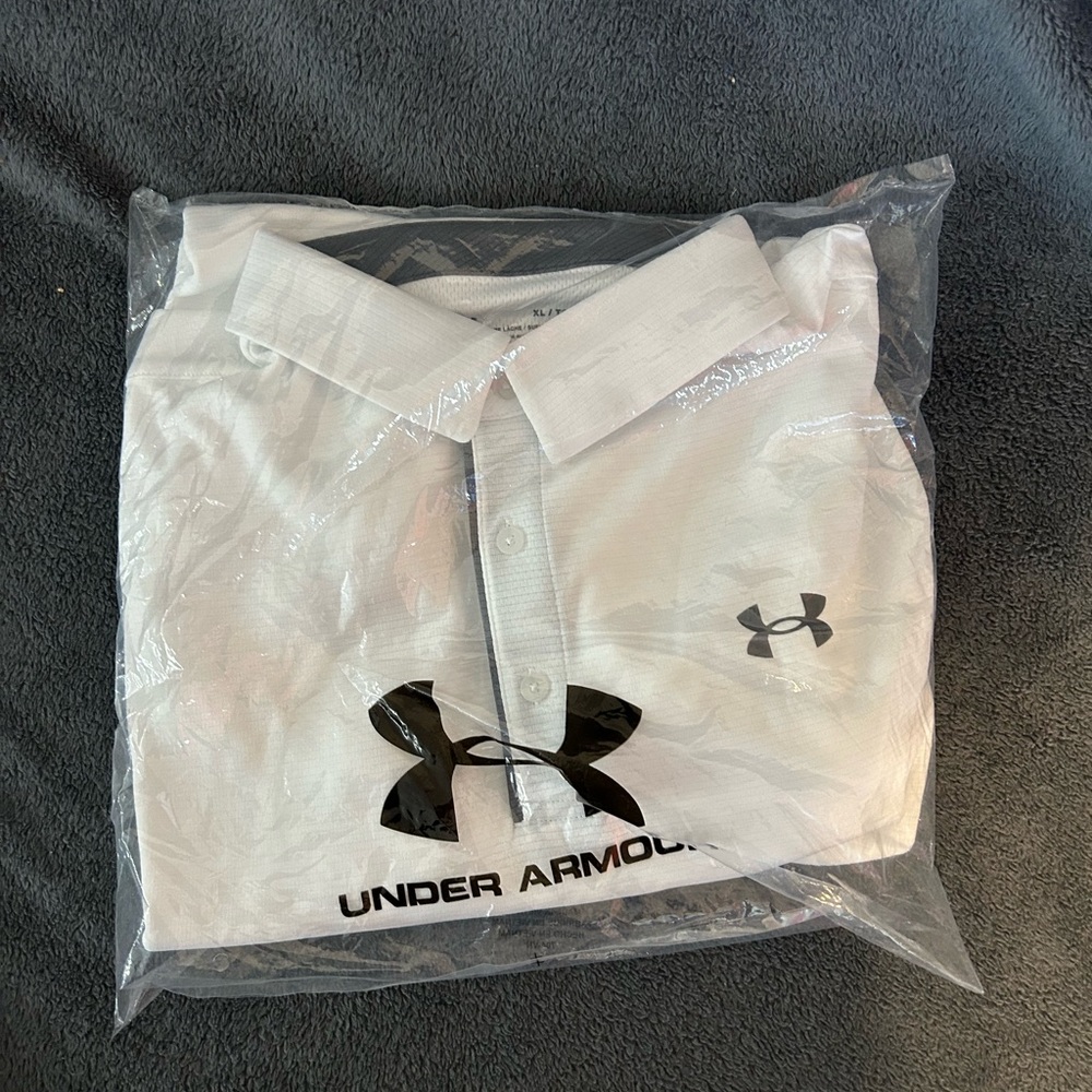 NTW - Under Armour tech polo White